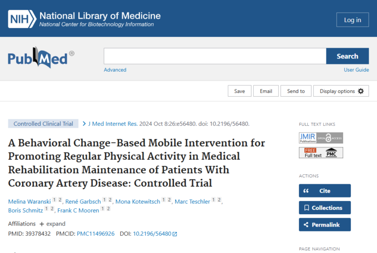A Behavioral Change-Based Mobile Invervention